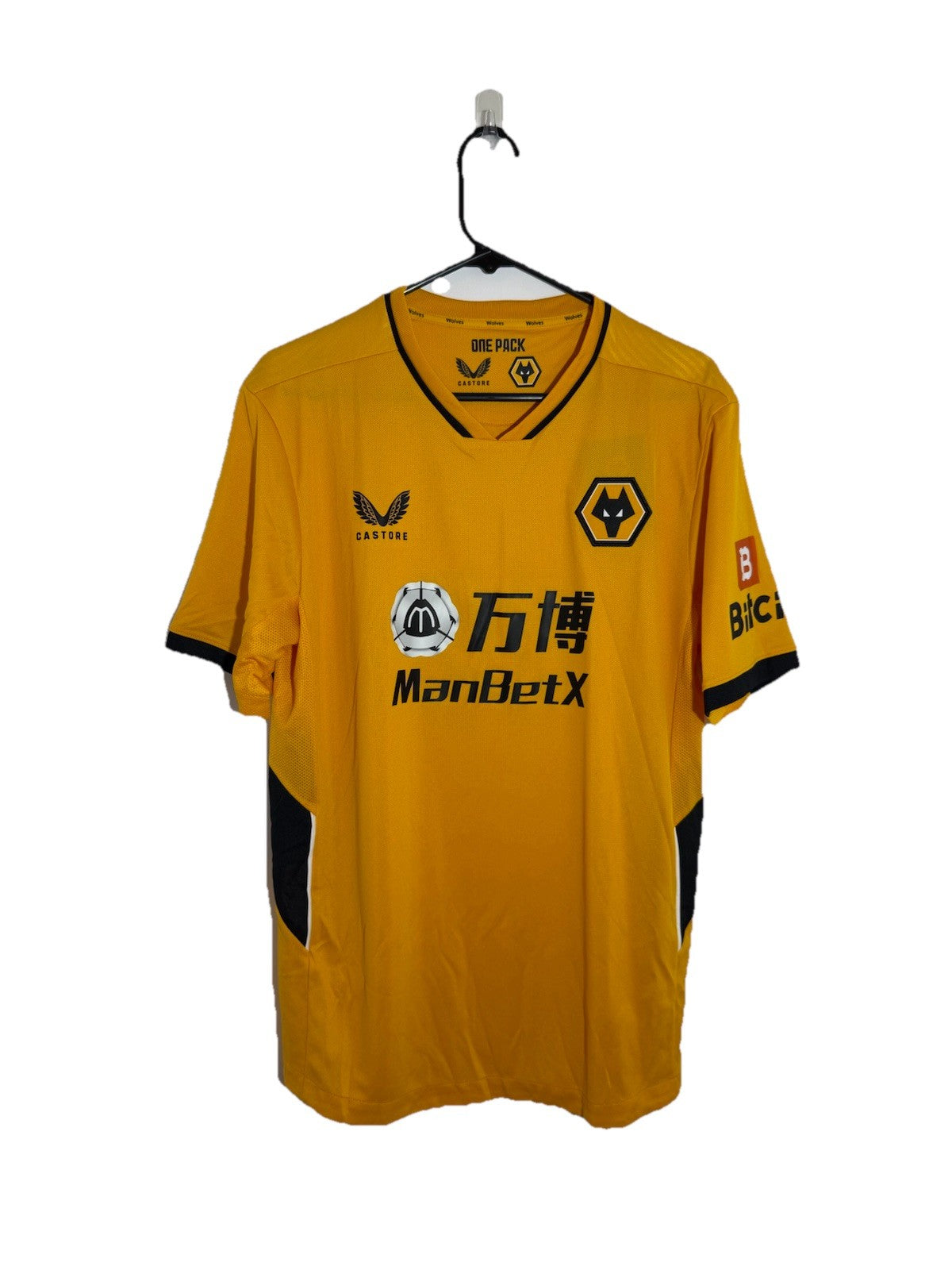 Wolverhampton Wanderers Neves #8 2021/22 Large Home Shirt Castore BNWT