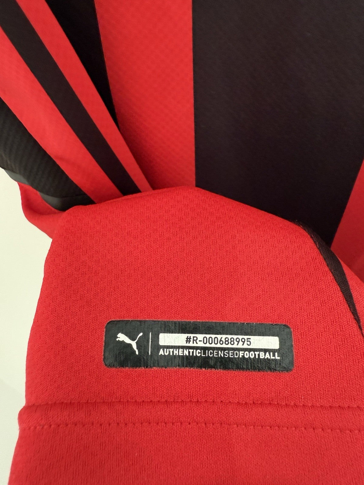AC Milan Kjaer #24 2021/22 Medium Home Shirt Puma Excellent Condition 759122-01
