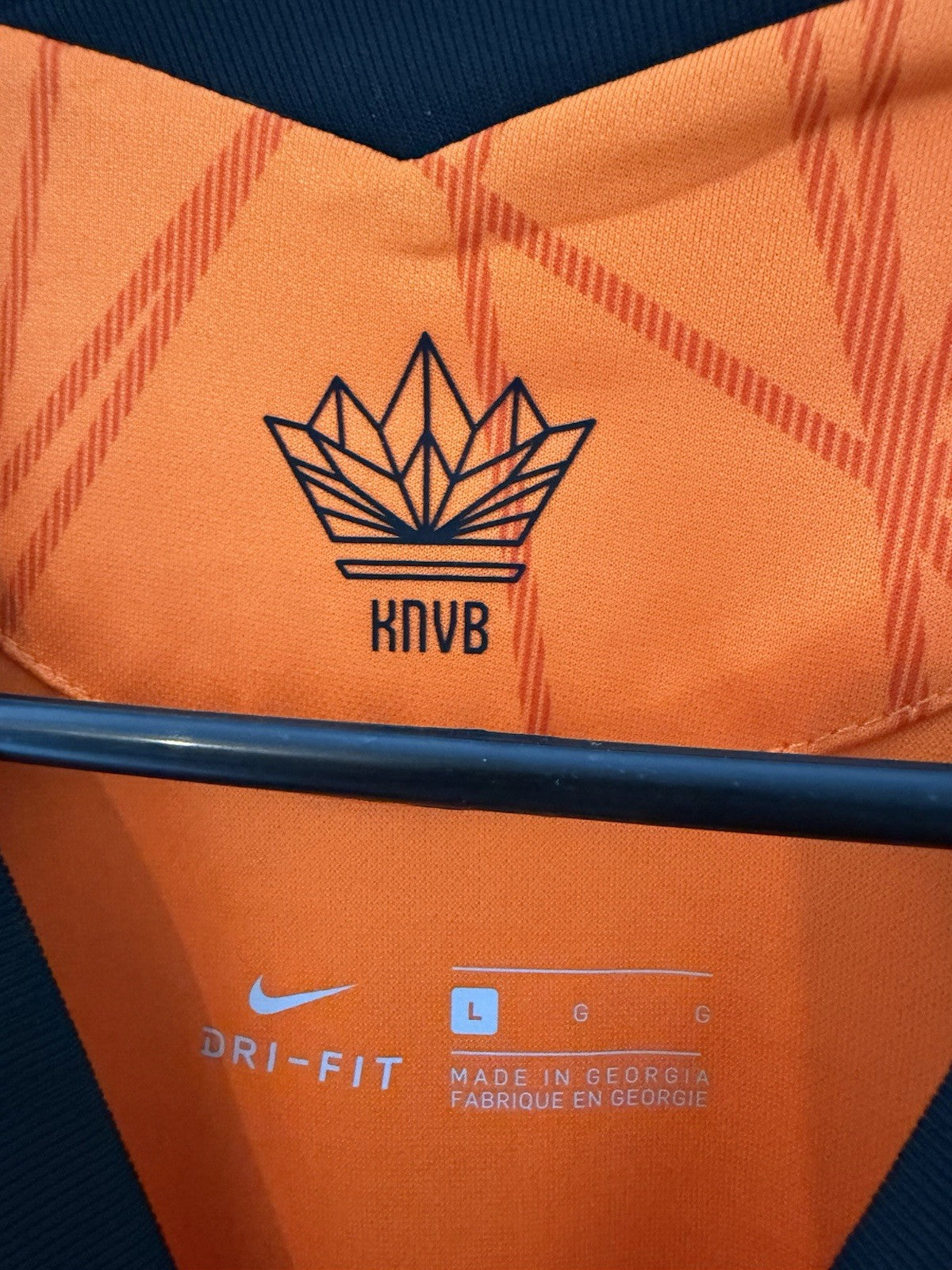 Netherlands De Ligt #3 2021 Large Home Shirt Nike Excellent Condition CD0712-819