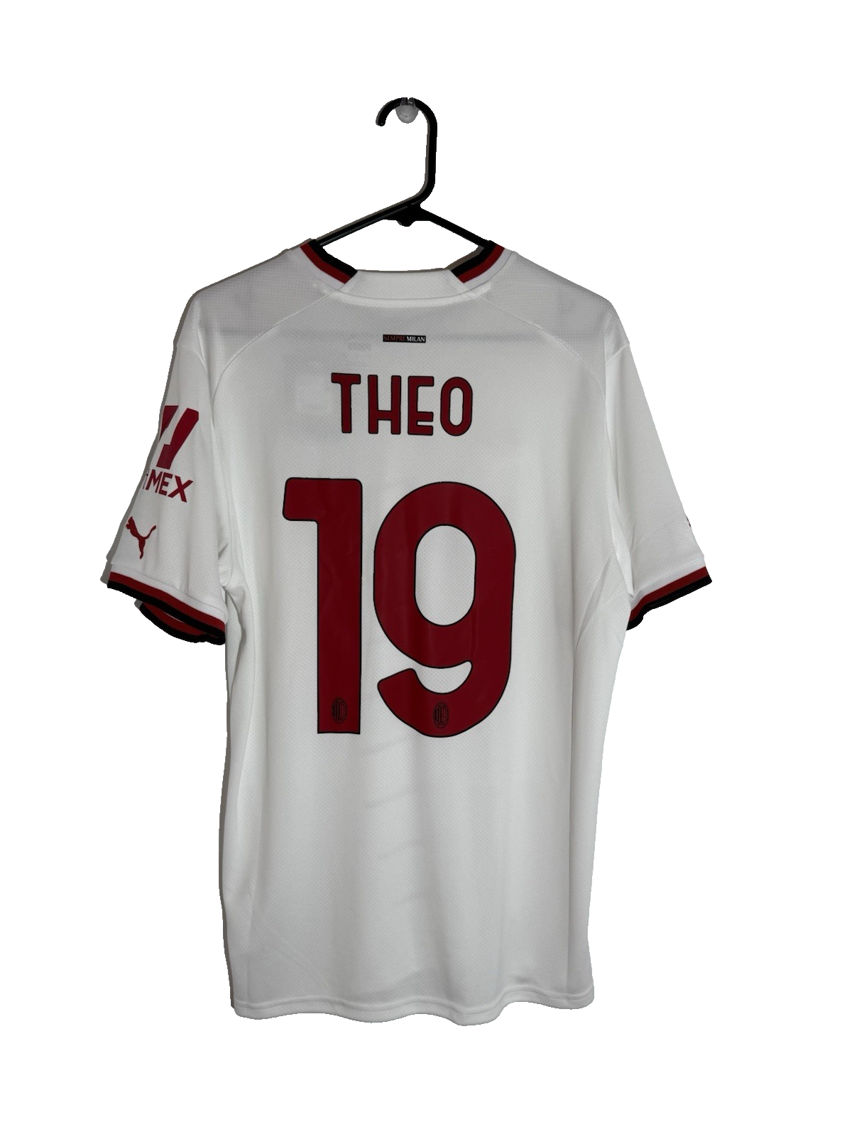 AC Milan Theo #19 2022/23 Large Away Shirt Puma BNWT 765834-02