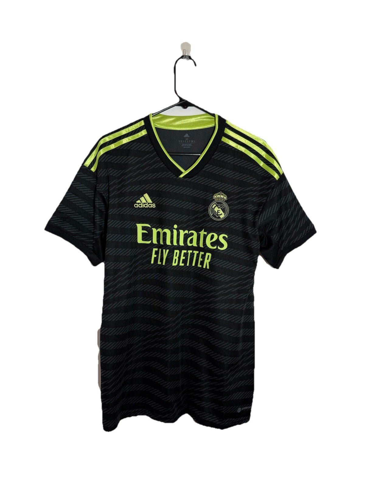 Real Madrid Vini Jr #20 2022/23 Medium 3rd Shirt Adidas BNWT HI1656