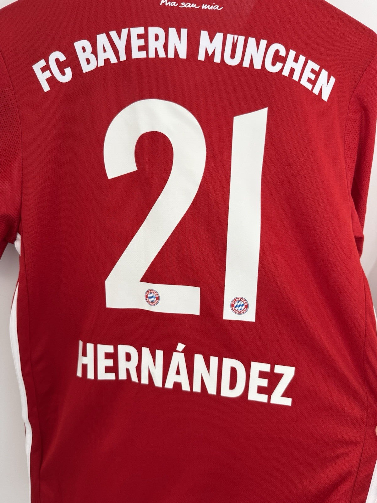 Bayern Munich Hernandez #21 2020/21 Medium Home Shirt BNWT FR8358