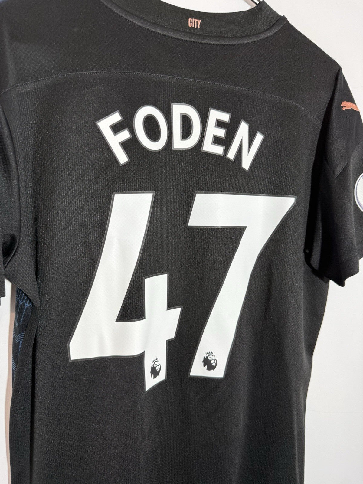 Manchester City Foden #47 2020/21 Medium Away Excellent Condition 757065-02