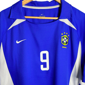 2002-04 Brazil Away Shirt “Ronaldo 9” - XL
