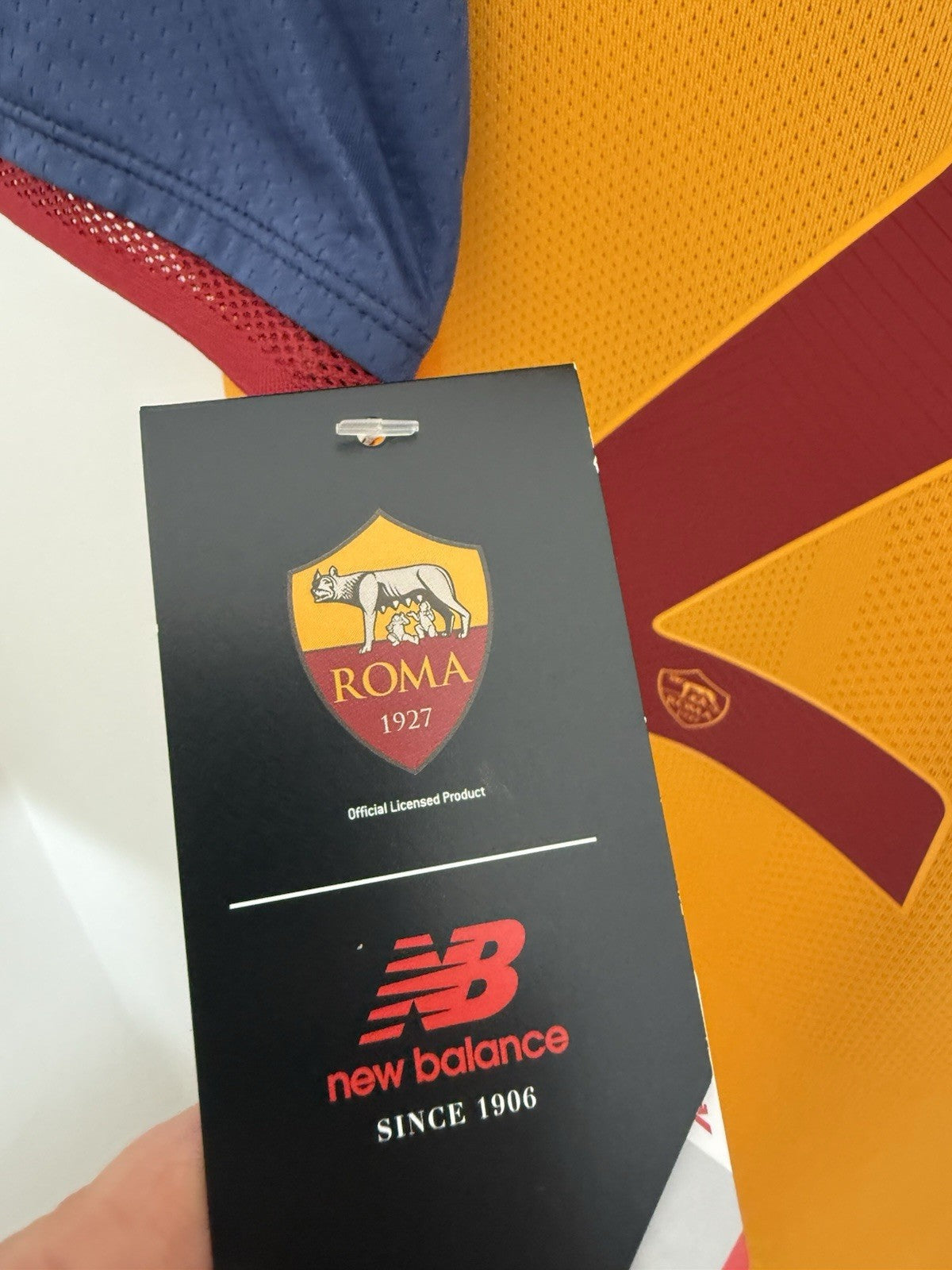 AS Roma Zaniolo #22 2021/22 XL 3rd Shirt New Balance BNWT MT130222