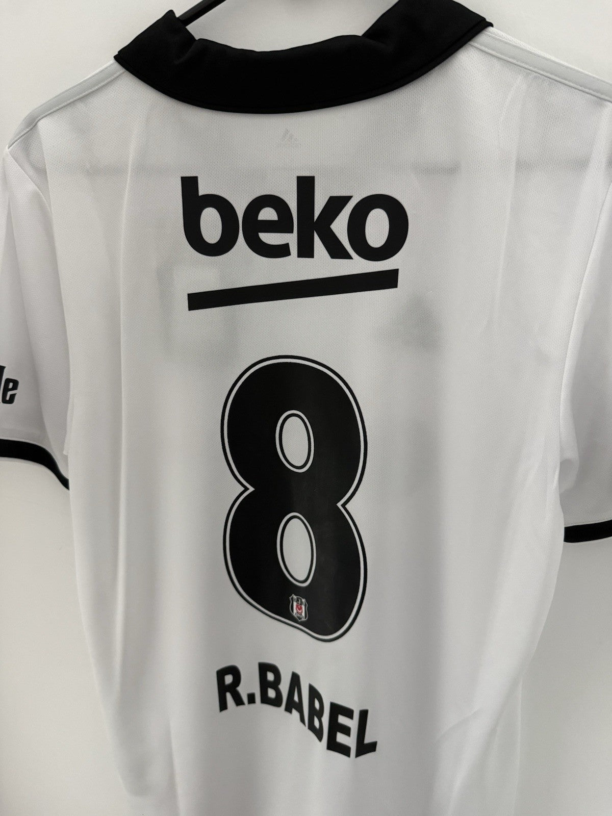 Besiktas R. Babel #8 2018/19 Medium Home Shirt Adidas BNWT CG0691