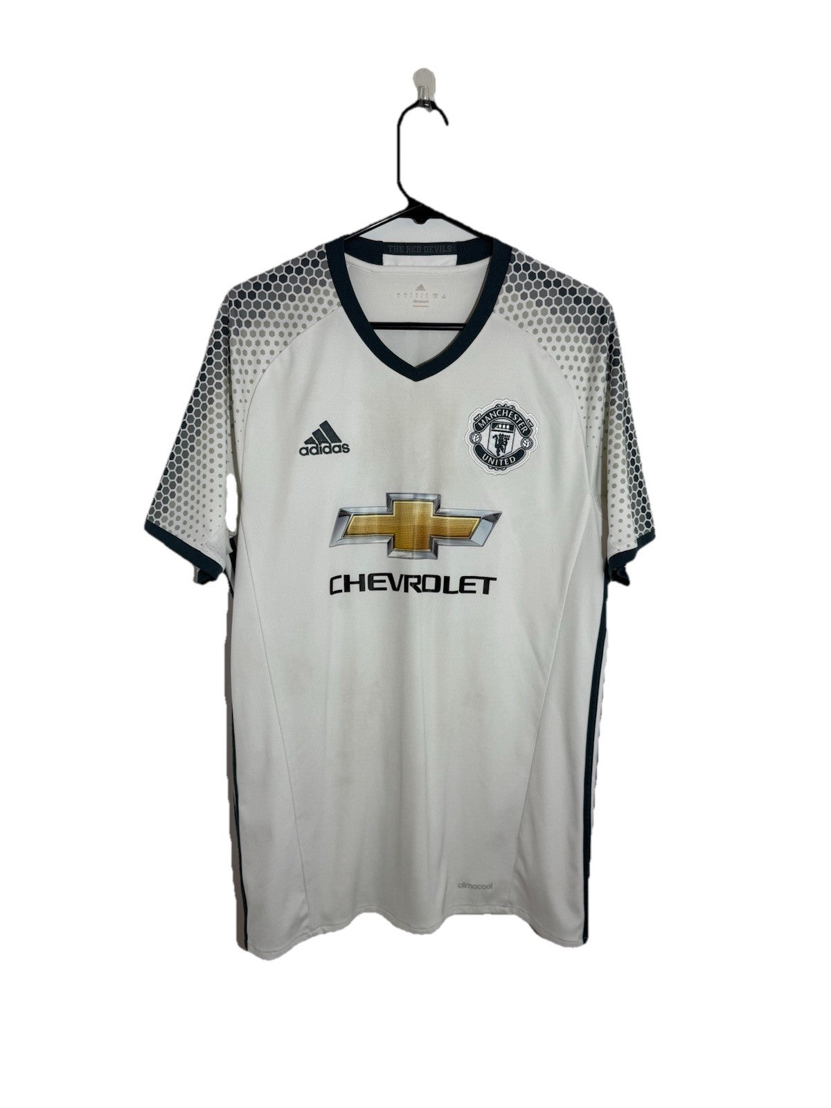 Manchester United Rashford #19 2016/17 Large 3rd Shirt Very Good Condition