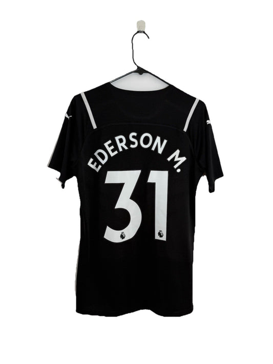 Man City Ederson M. #31 2021/22 Large Home Auth GK Excellent Condition 759185-49