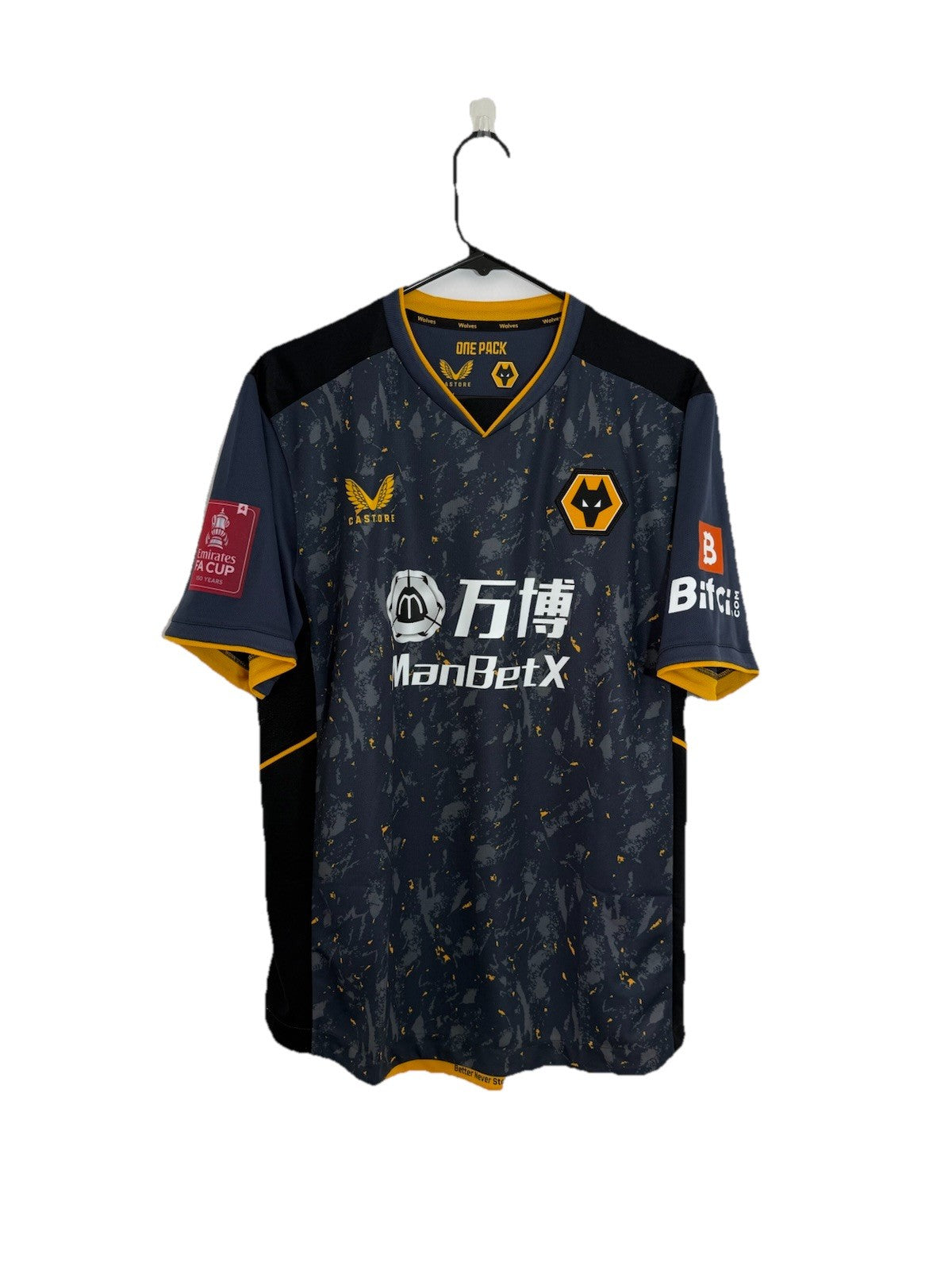 Wolverhampton Wanderers Fabio Silva #17 2021/22 Large Away Shirt Castore BNWT
