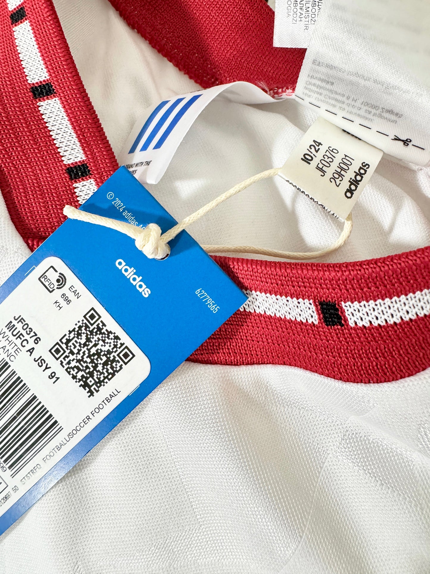 1991 Manchester United adidas Originals Reissue Away - Size M