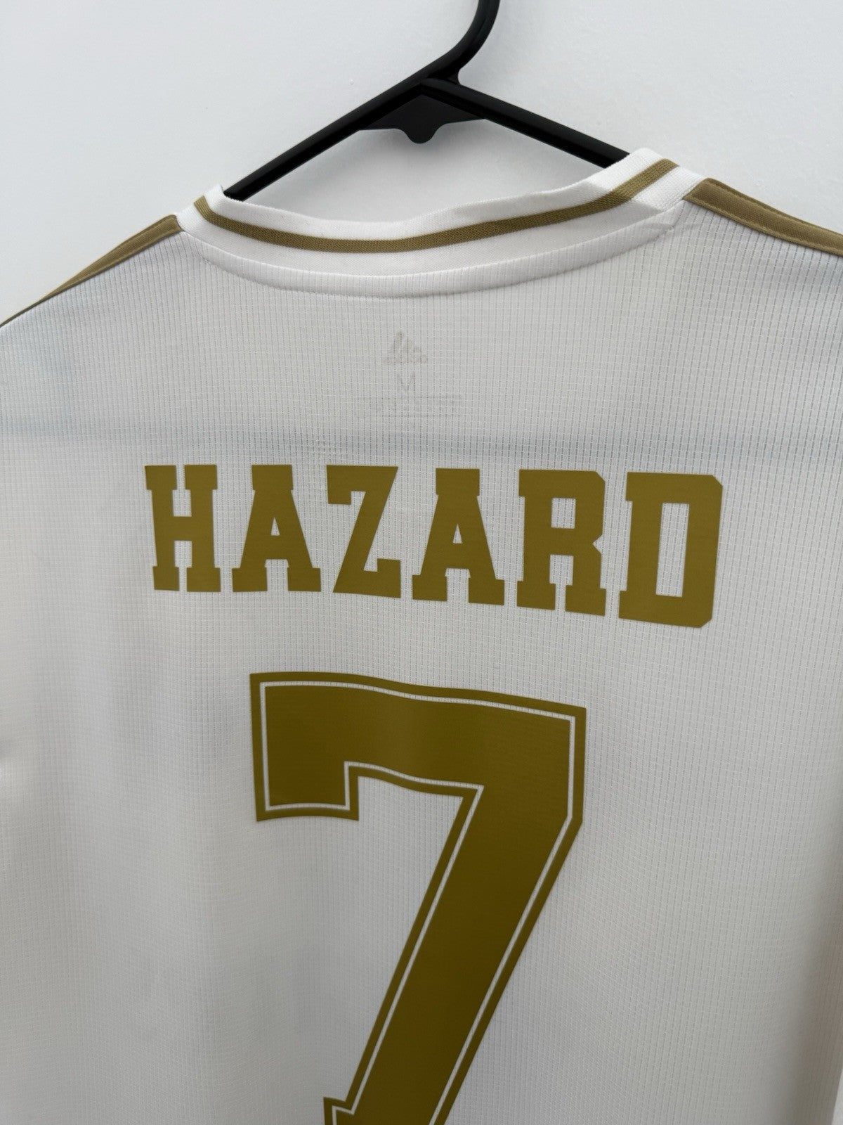 Real Madrid Hazard #7 2019/20 Medium Home Shirt Excellent Condition DW4433