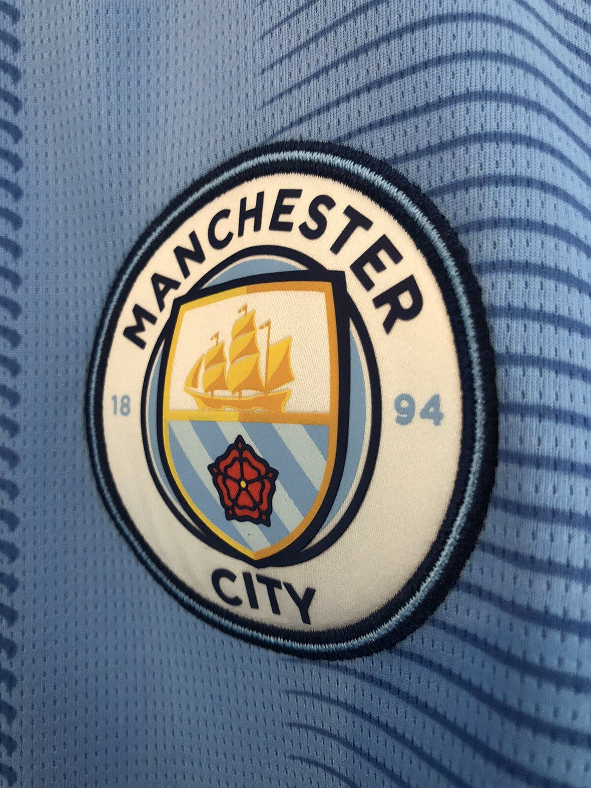 Manchester City Stones #5 2023/24 Medium Home Excellent Condition 770438-01