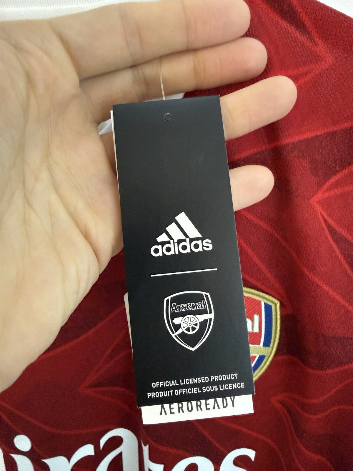 Arsenal Martinelli #35 2020/21 Medium Home Shirt Adidas BNWT EH5817