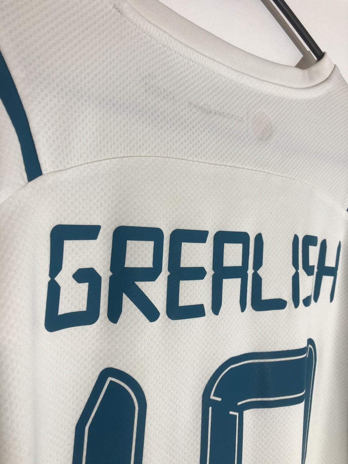 Manchester City Grealish #10 2021/22 Medium Away Excellent Condition 759211-02