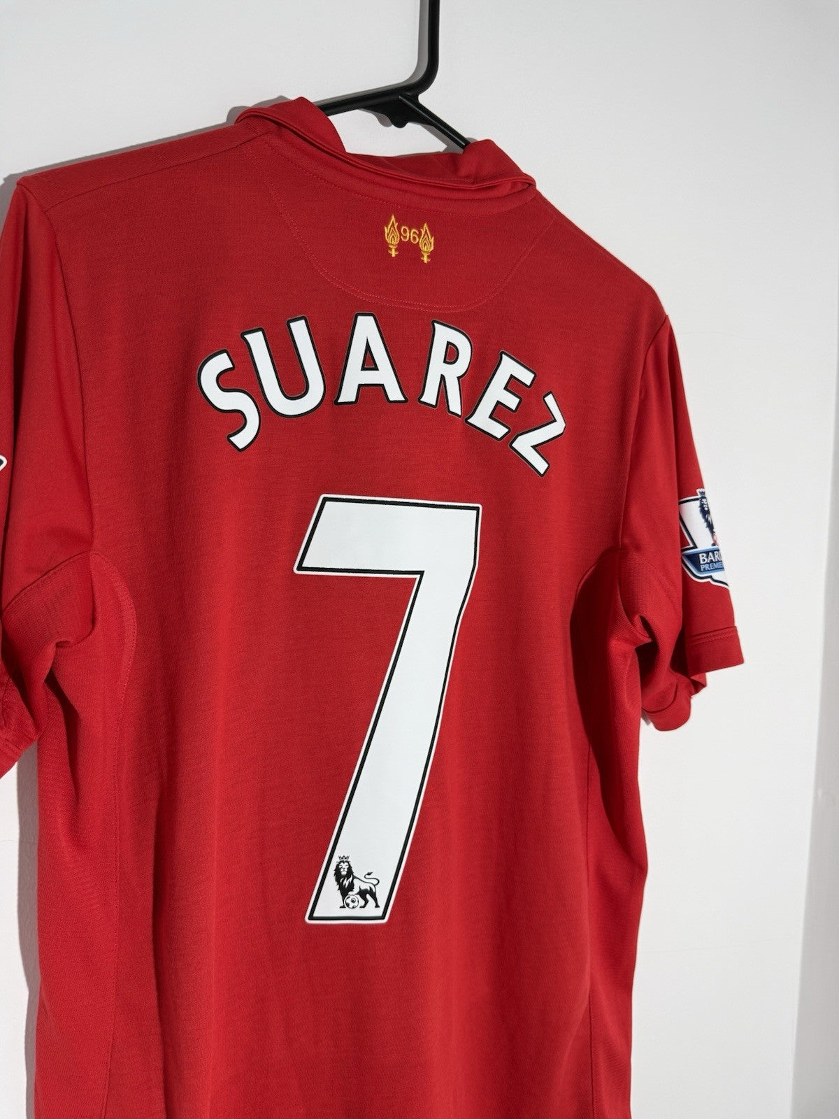 Liverpool Suarez #7 2012/13 Medium Home Shirt Excellent Condition