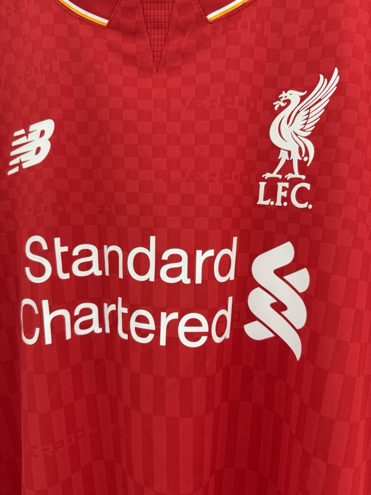 Liverpool 2015/16 Large Home Shirt New Balance BNWT