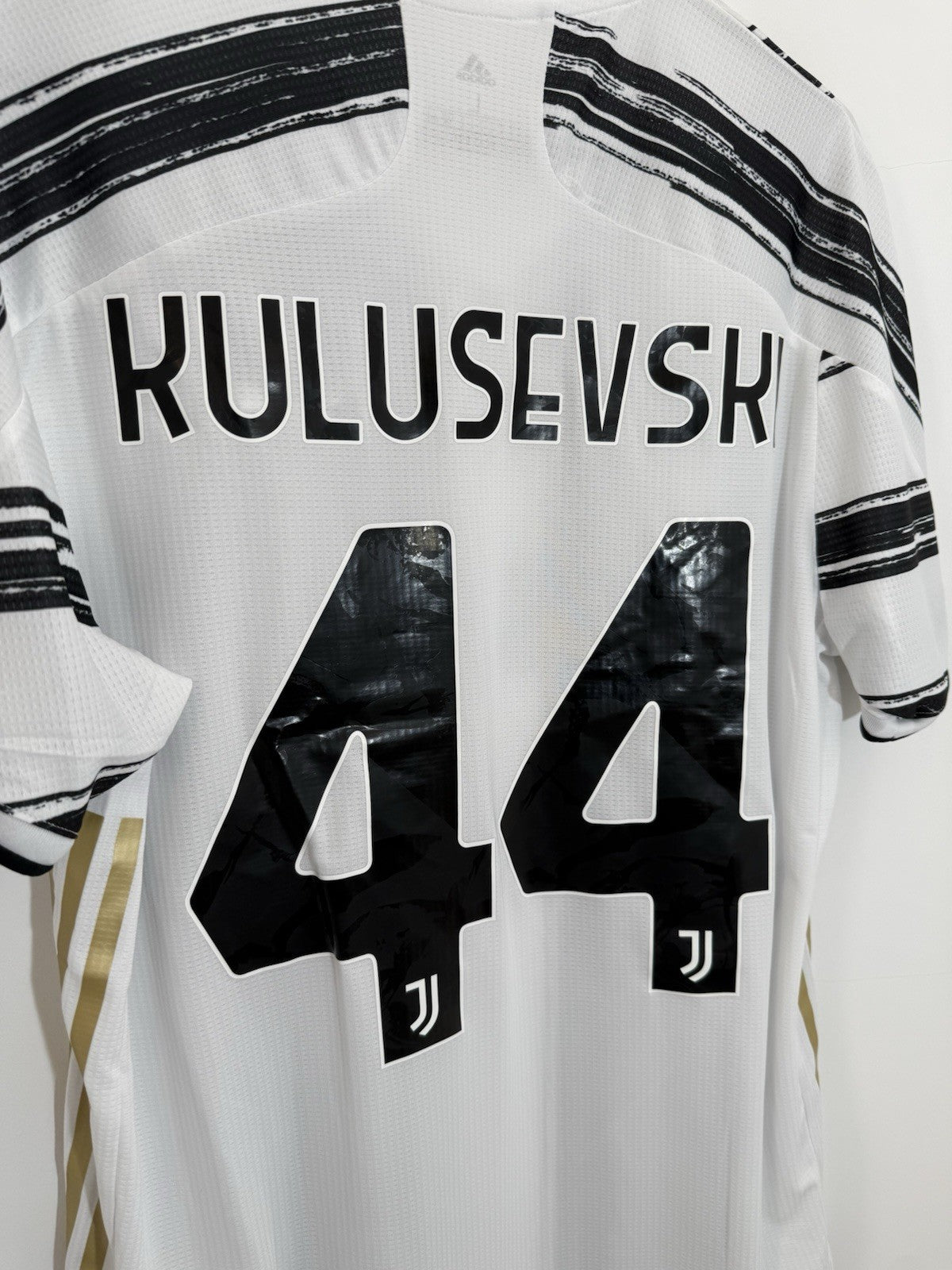 Juventus Kulusevski #44 2020/21 Large Authentic Home Shirt Adidas BNWT GJ7601