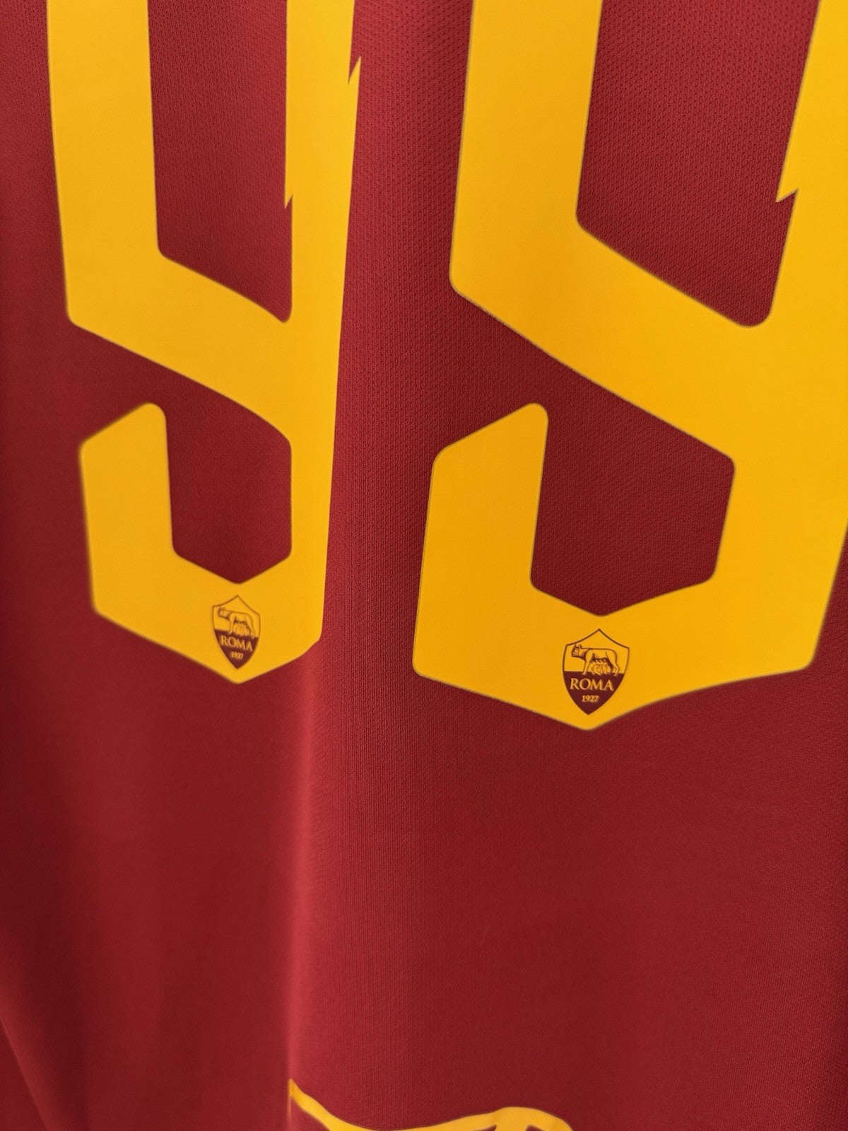 AS Roma Kluivert #99 2019/20 Large Away Shirt Excellent Condition AJ5559-613