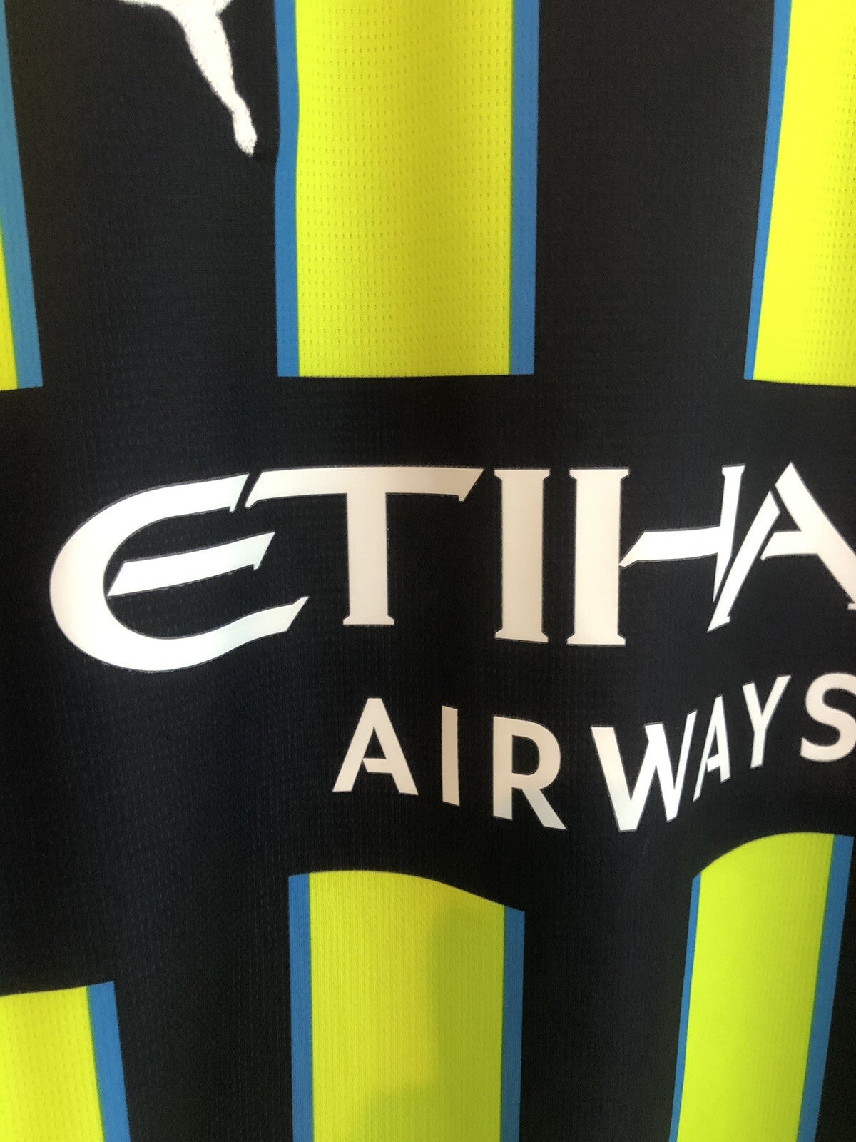 Manchester City Bernardo #20 2024/25 Medium Away Excellent Condition 775086-02