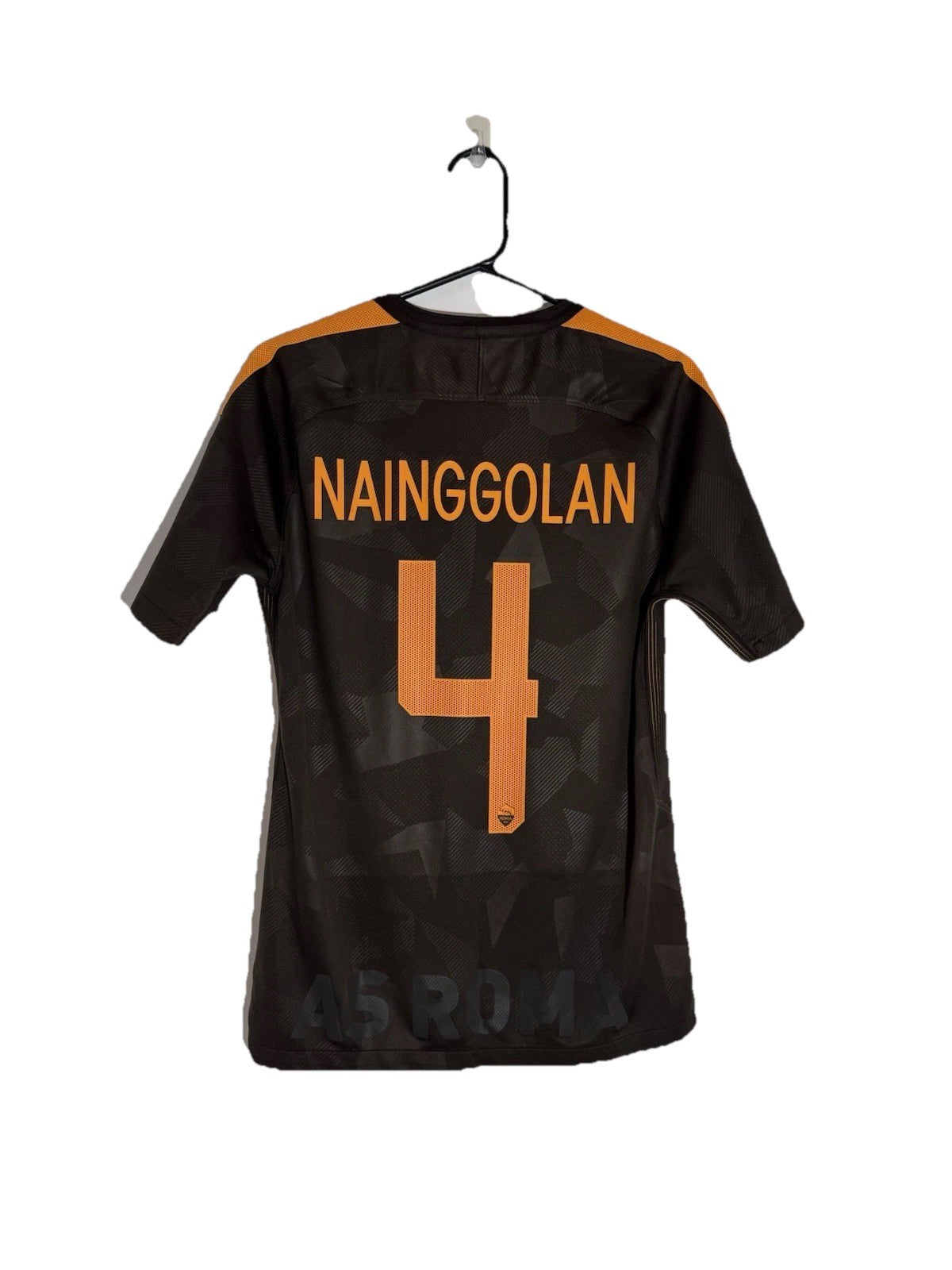 AS Roma Nainggolan #4 2017/18 3rd Medium Shirt Excellent Condition 847282-220
