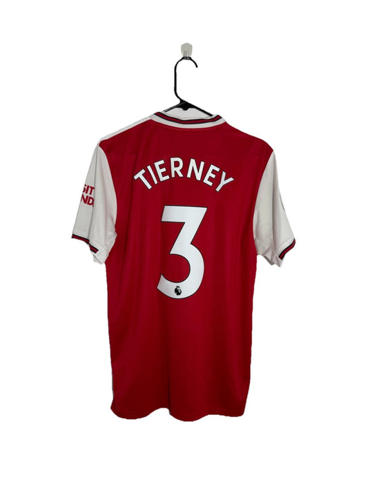 Arsenal Tierney #3 2019/20 Medium Home Shirt Adidas Excellent Condition EH5637