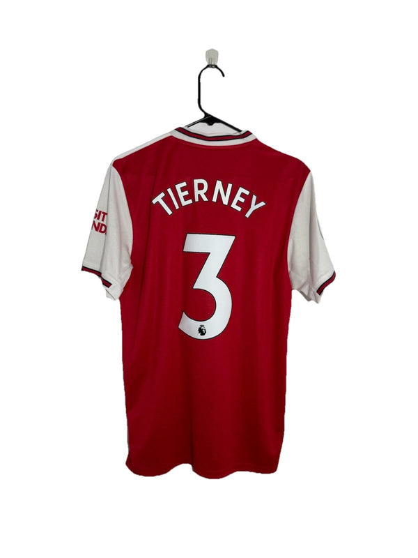 Arsenal Tierney #3 2019/20 Medium Home Shirt Adidas Excellent Condition EH5637