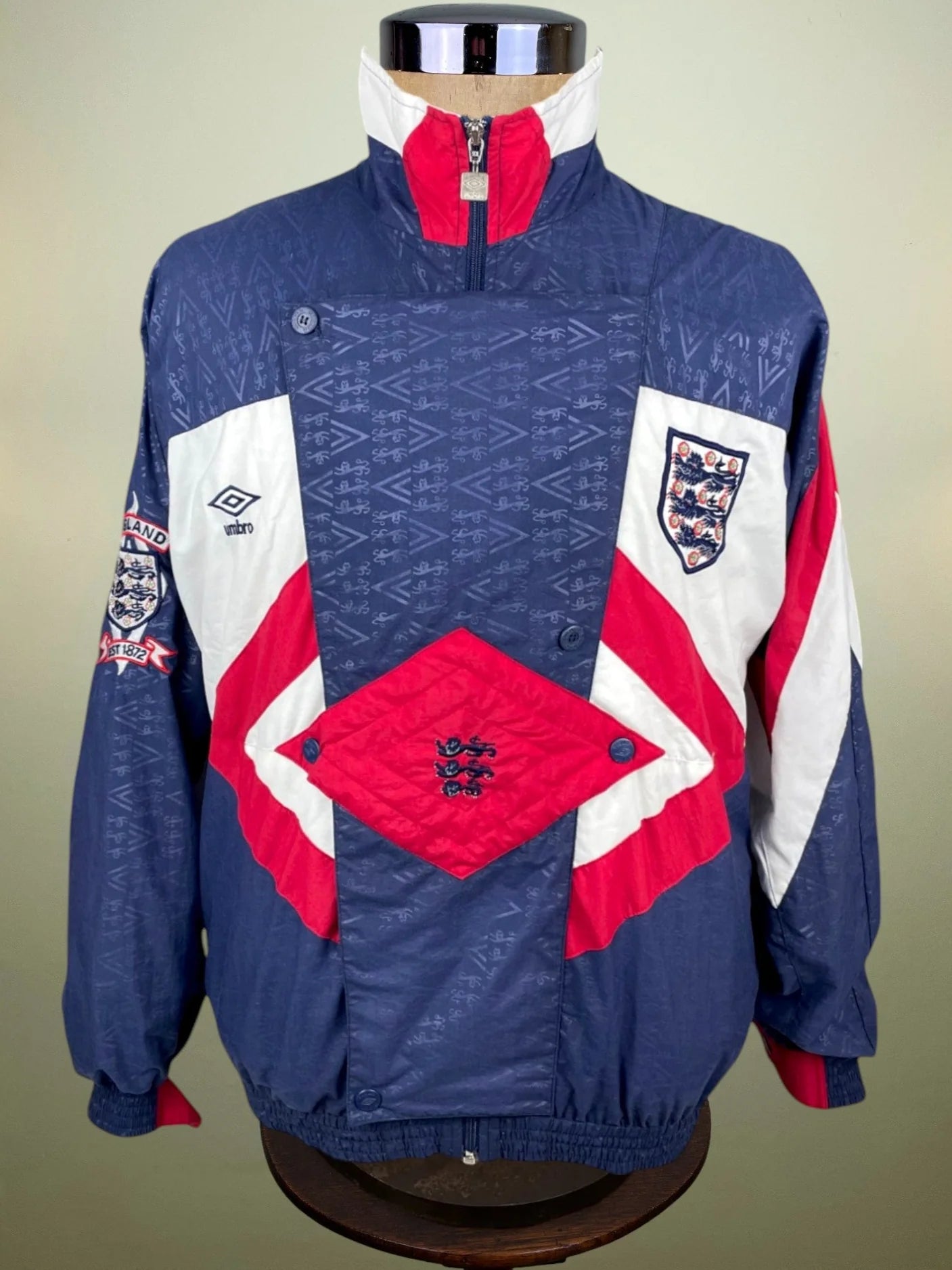 Store Top • England • 1990 • Umbro • Size L - Calcio 90