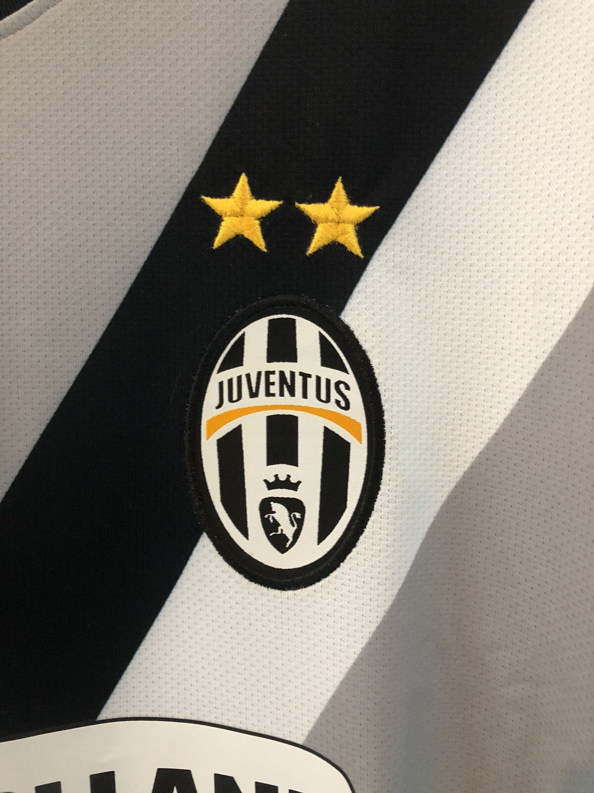 Juventus Del Piero #10 2009/10 XL Away Printed Wash Tag Excellent Condition