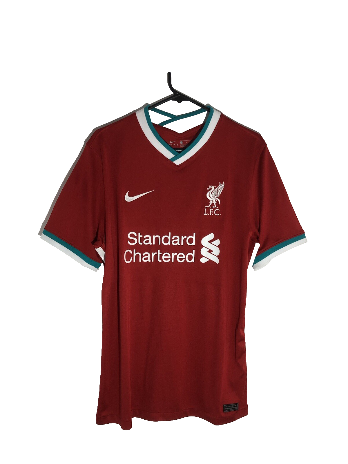 Liverpool Virgil #4 2020/21 Large Home Shirt Nike Excellent Condition CZ2636-687