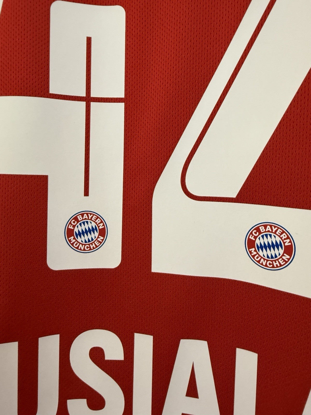 Bayern Munich Musiala #42 2022/23 Large Home Excellent Condition H39900