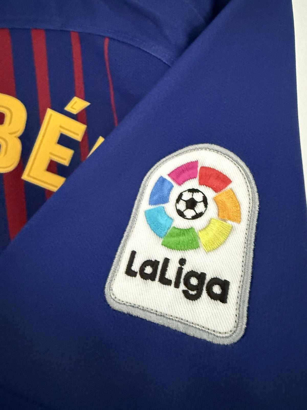 Barcelona O. Dembele #11 2017/18 Medium Home Excellent Condition 847255-456