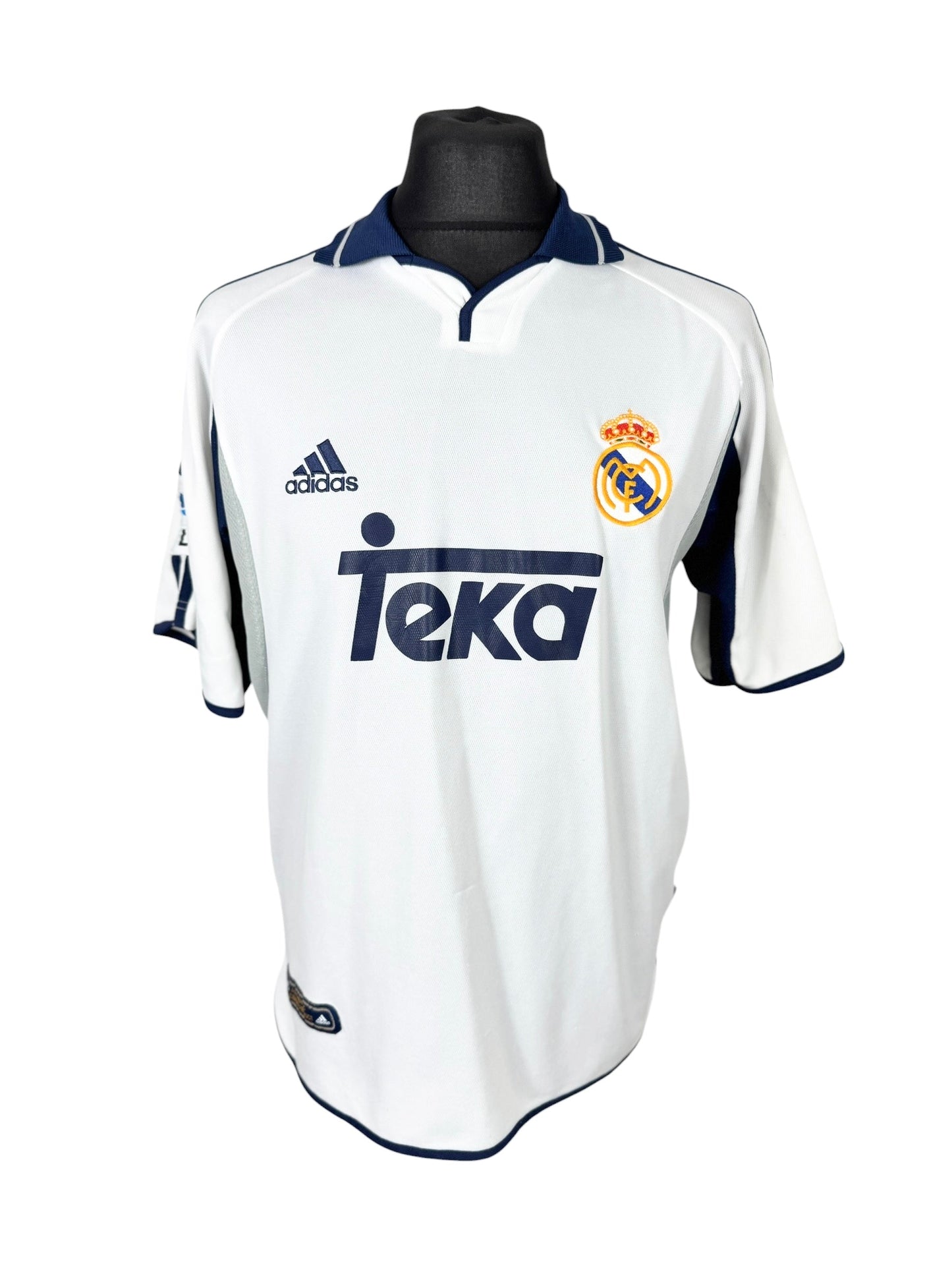 Real Madrid 2000-01 Home - Size S - Figo 10