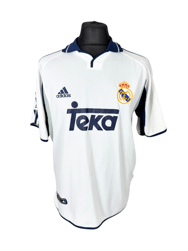 Real Madrid 2000-01 Home - Size S - Figo 10