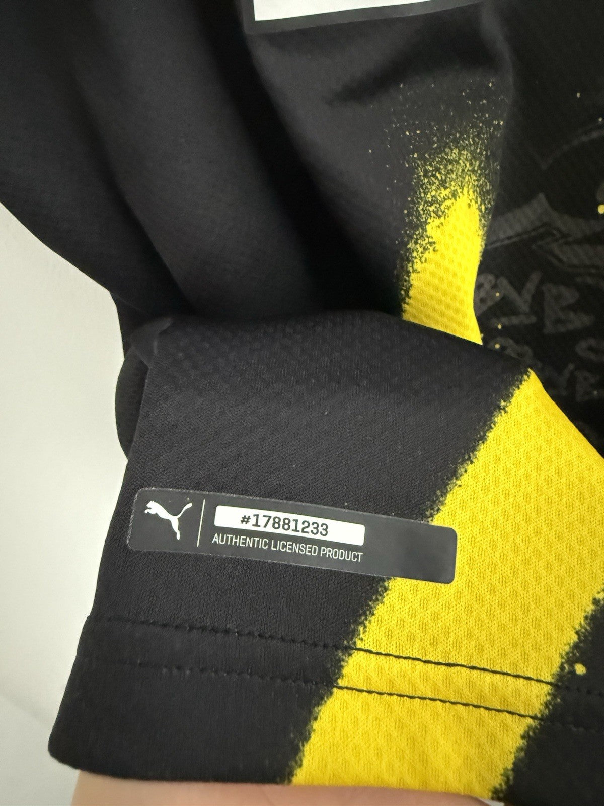 Borussia Dortmund Haaland #9 2020/21 Medium Away Very Good Condition 757161-02
