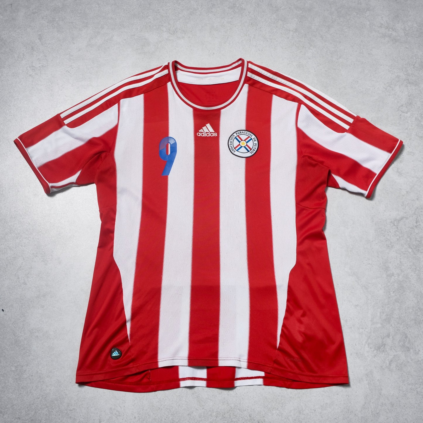2010/11 Paraguay Home Shirt Adidas Santa Cruz (XL)