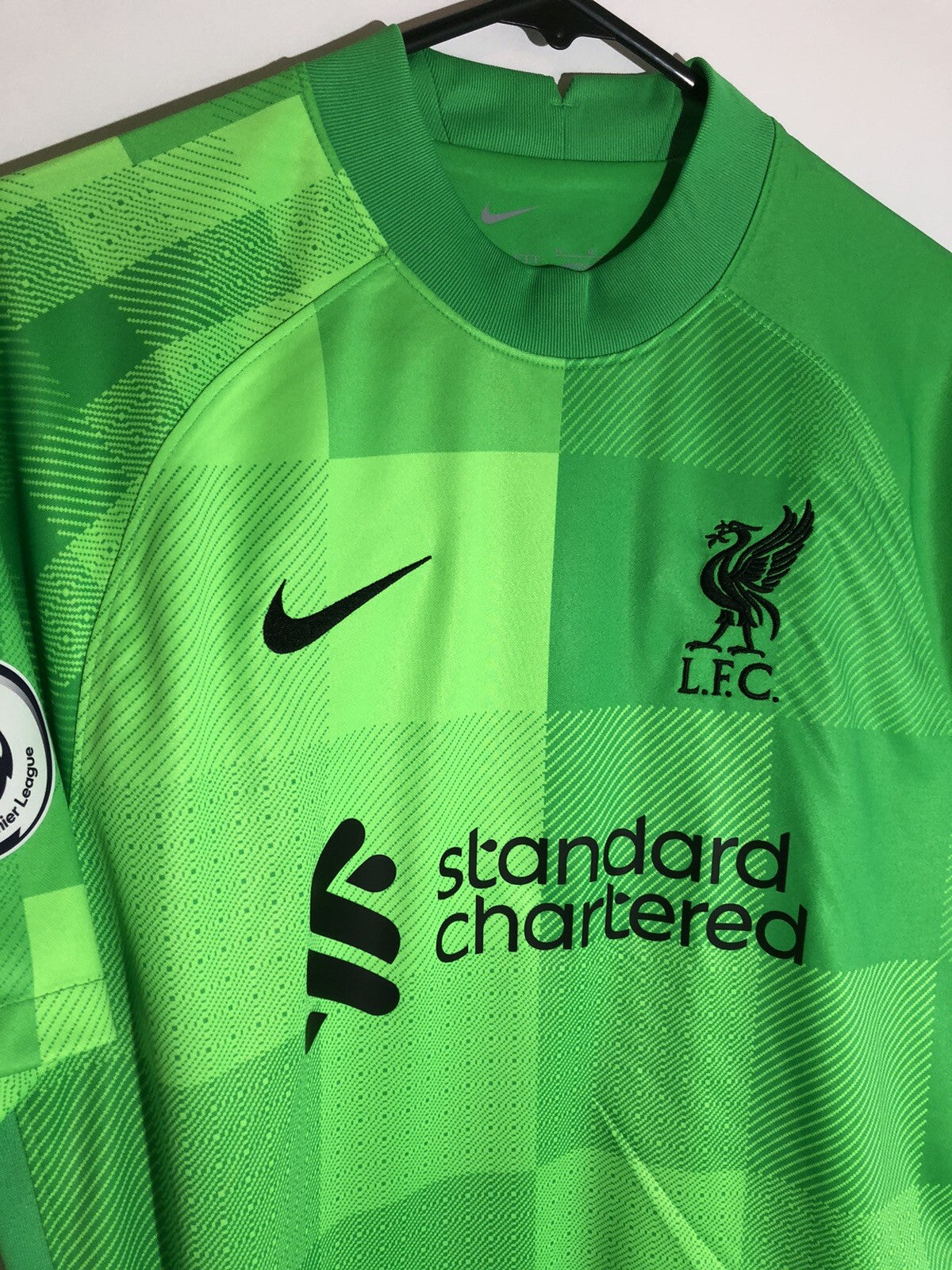 Liverpool A Becker #1 2021/22 Medium Home GK Shirt BNWT DB2559-330