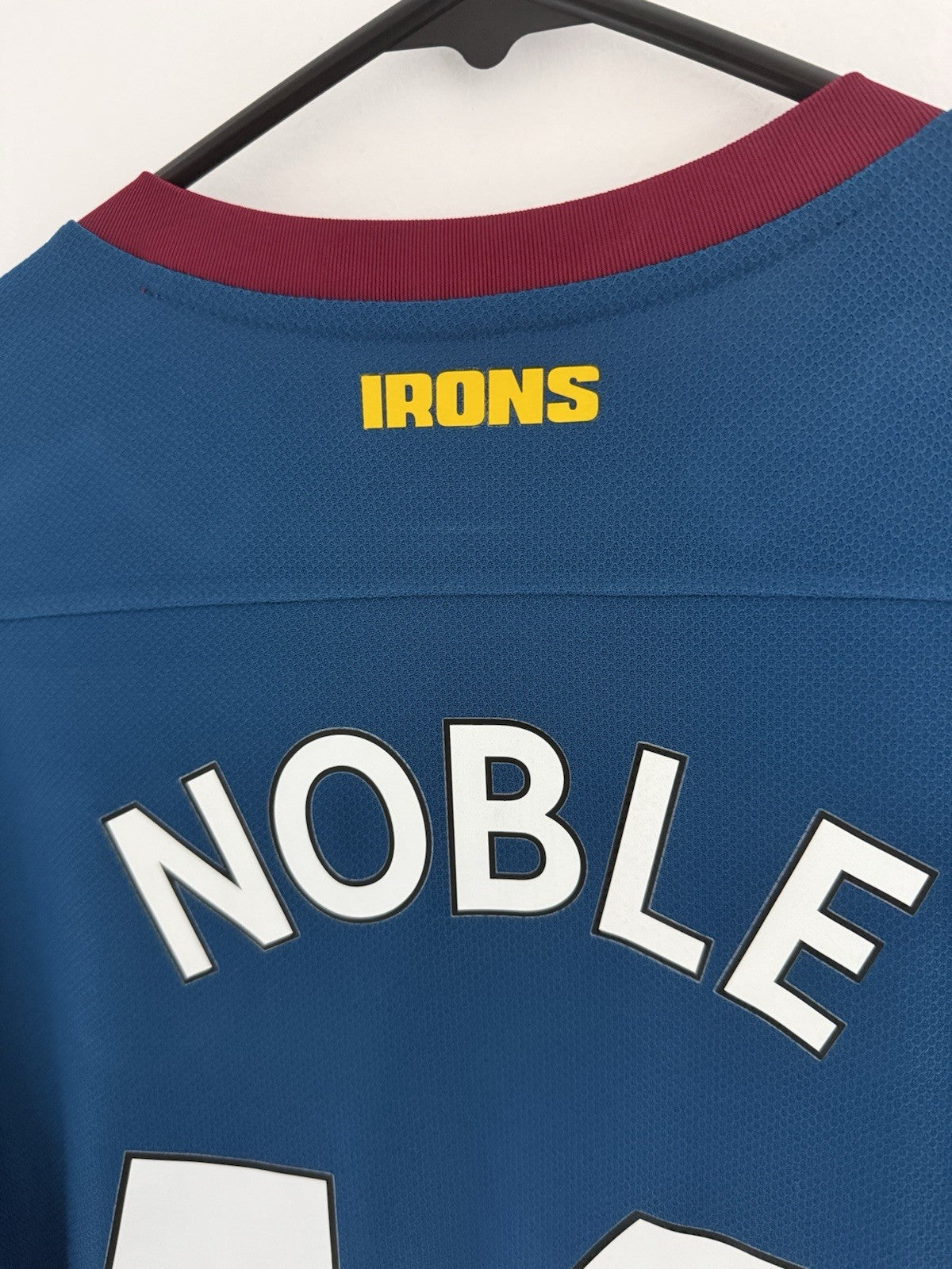 West Ham United Noble #16 2018/19 Medium Away Shirt Umbro Excellent Condition
