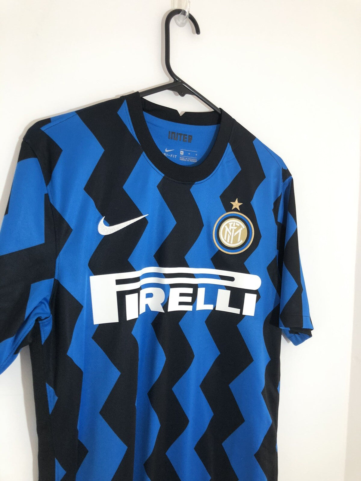 Inter Milan Dimarco #32 2020/21 Home Medium Nike Excellent Condition CD4240-414