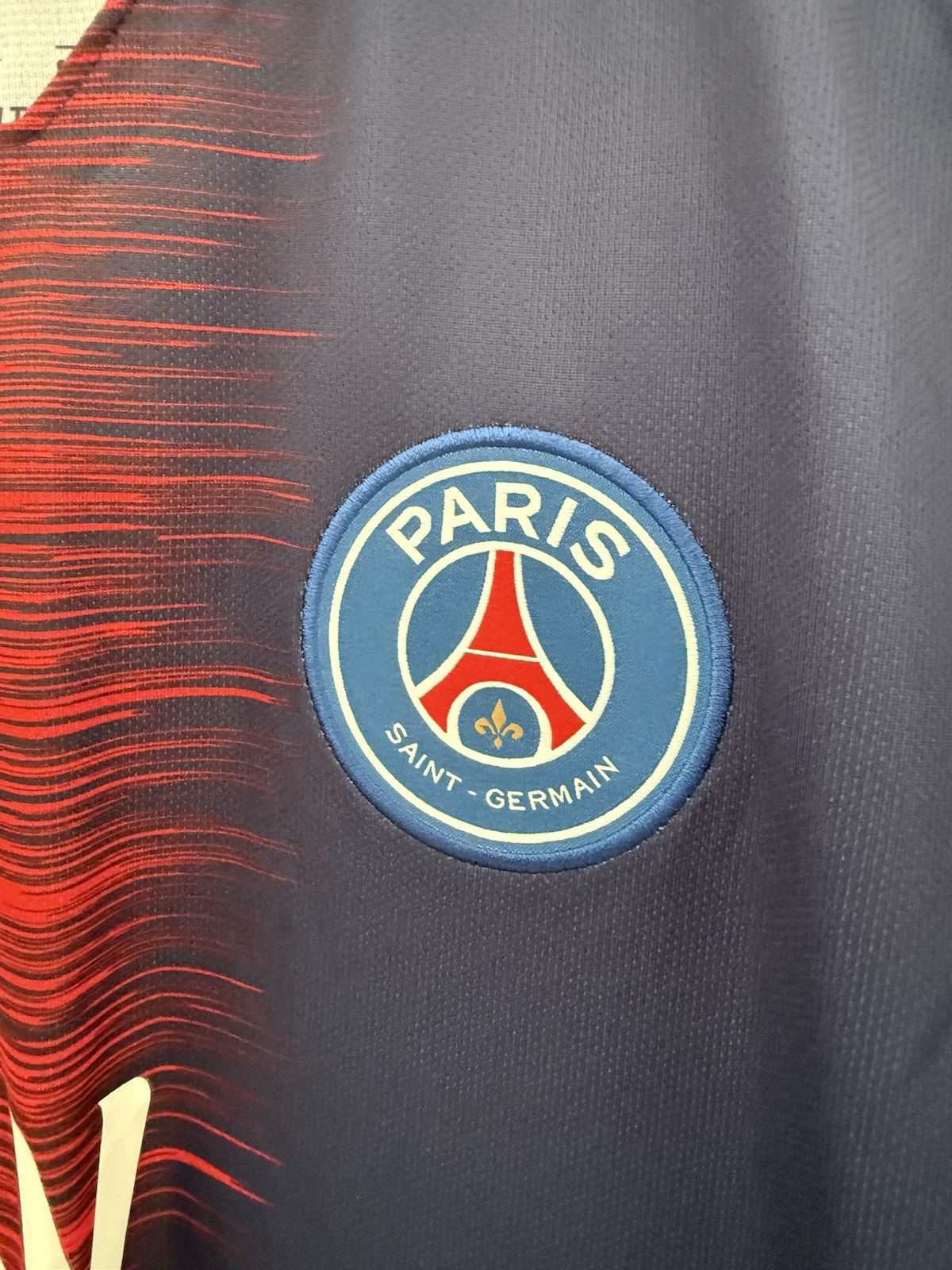 PSG Veratti #6 2018/19 Large Home Shirt Nike BNWT 894432-411
