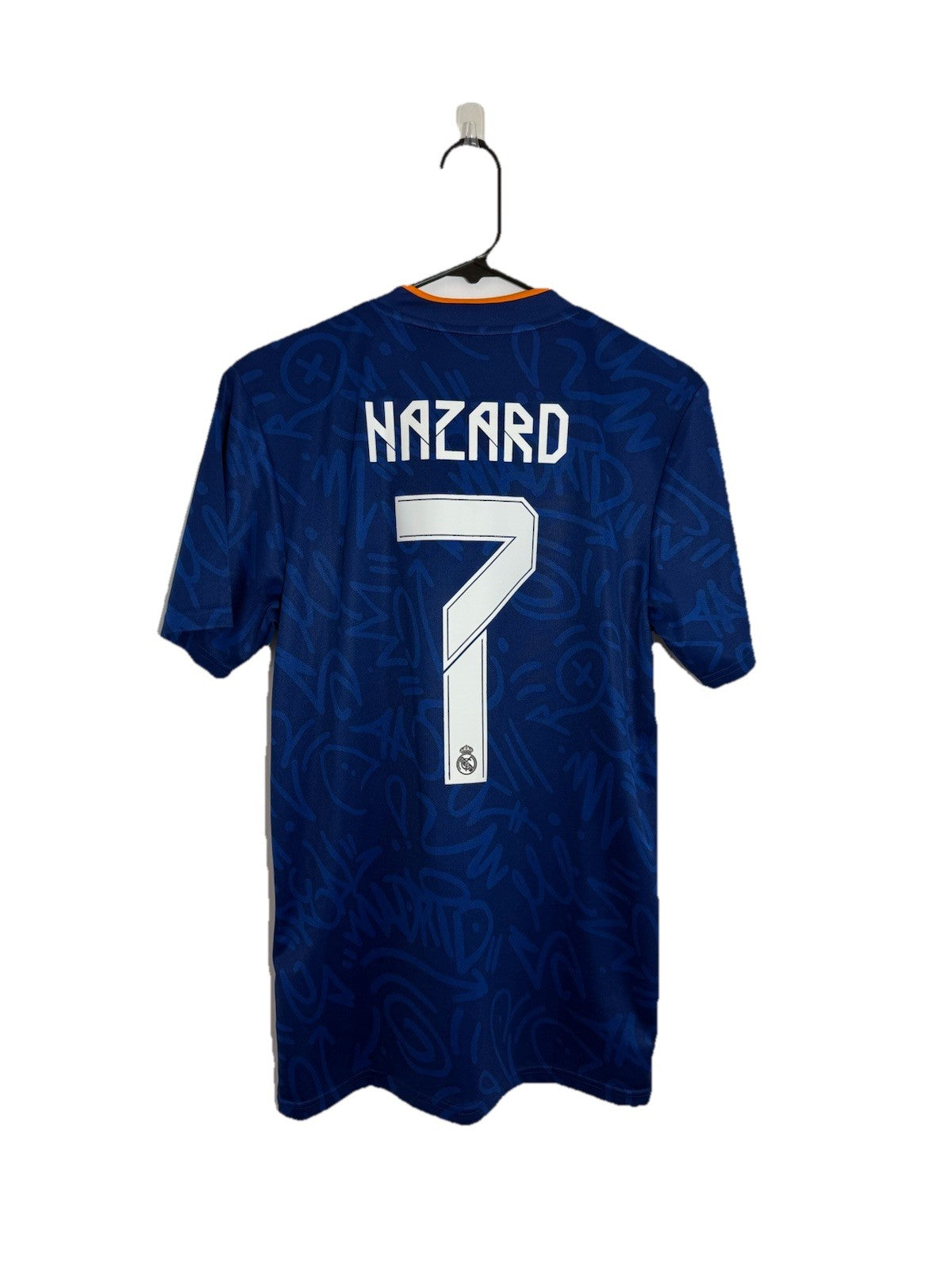 Real Madrid Hazard #7 2021/22 Small Away Shirt Excellent Condition H40942