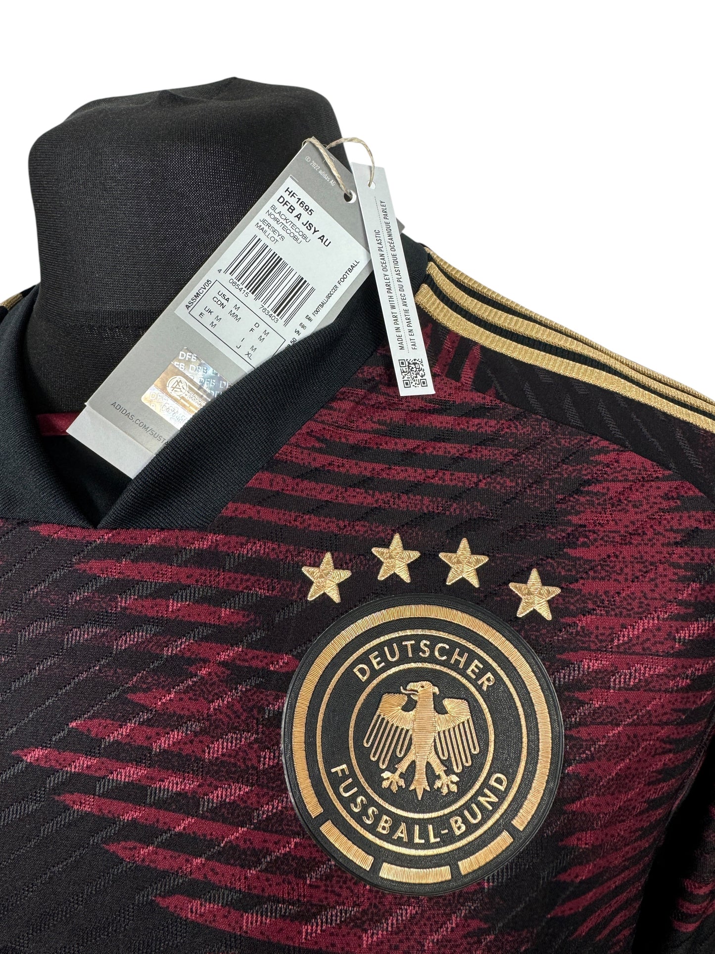Germany 2022-23 Authentic Version Away - BNWT - Size L (M Fit)