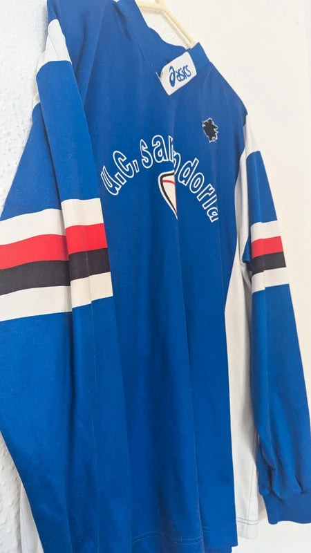 1996-97 Sampdoria Asics Training Shirt - 7.5/10