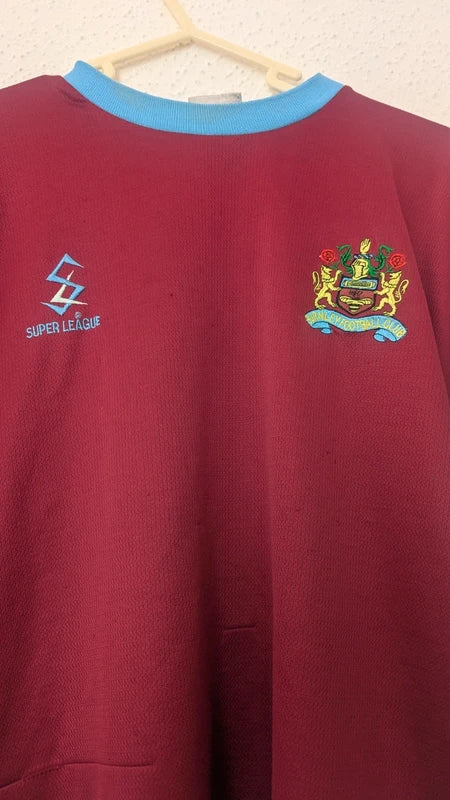 2000-01 Burnley Home Shirt - 9/10