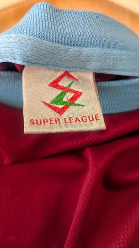2000-01 Burnley Home Shirt - 9/10