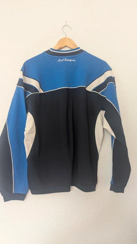 1999-00 Real Zaragoza Luanvi Training Jumper - 7.5/10