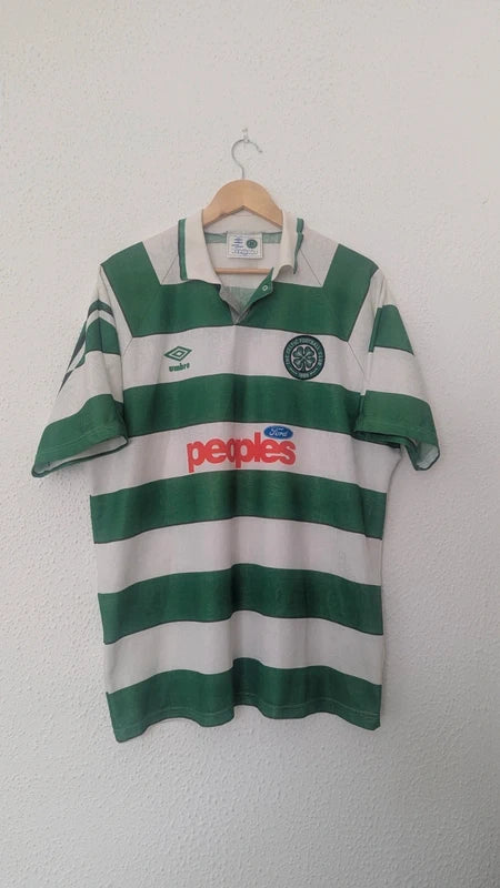 1991-92 Celtic Home Shirt - 7.5/10