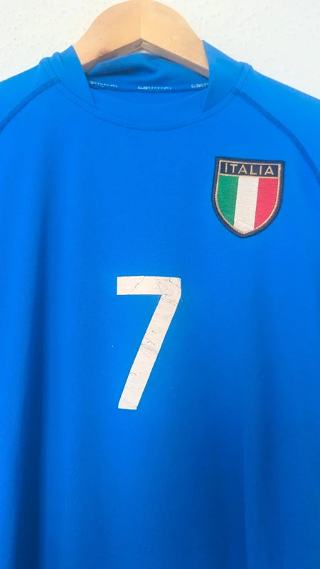 2000-01 Italy Home Shirt Del Piero #7 - 6/10