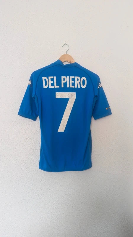 2000-01 Italy Home Shirt Del Piero #7 - 6/10