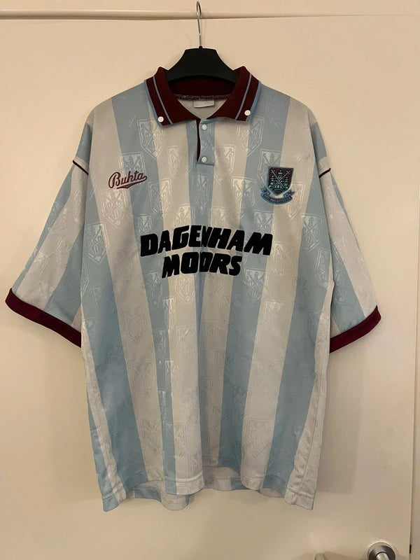 1992-93 West Ham Away Shirt - 7/10