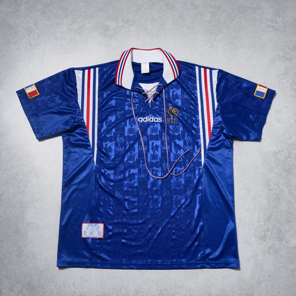 1996/98 France Home Shirt Adidas (L/XL)